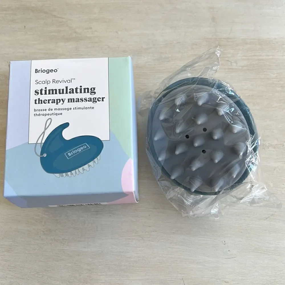 Briogeo Scalp Revival stimulating therapy massager brand new in box